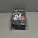 Ice Cube Tray Silicone Ice Mold for 40 oz Tumbler Hollow Cylinder Design with Lid and Bin Perfect Fit for Cup H2.0 Reusable Ice Tray (Black)