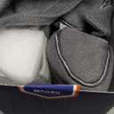 MAGZO Door Draft Stopper, 32 Inch Adjustable Under Door Gap Filler, Fits 26'' - 32'' Bottom Widths, Seals Gaps up to 1.7", Soundproof Sweep Blocks Air, Noise, Light, Dust- Grey