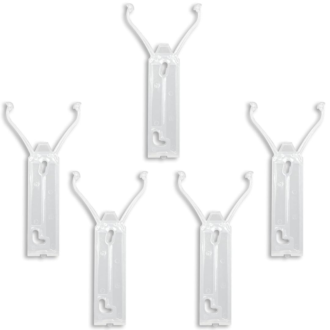 Retaining Clip Part#20631034 Lower Wide Chrome Door Trim Molding Retaining Clip Install Set Replace 20151449 for 1980-1990 Chevrolet Caprice, 1981-1988 Cutlass, & 1983-1985 Pontiac Parisienne (5)