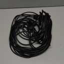 50FT Outdoor Extension Extension Cord for Halloween Christmas Inflatables with Multiple Outlets Black Electrical Cord with Multiple Plugs Outdoor Christmas Blow Up Decorations Light Extension Cords