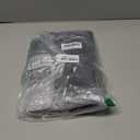 APLKER Faux Leather Placemats Set of 6 Table Mats Heat Resistant Reversible Place Mats, Waterproof Wipeable Dining Table Place mats for Home Party Outdoor, 16.9 x 11.8 inches (Choco Brown/Black)