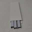 Lateral Front to Back File Bar Rails Hanging File Rails Filing Cabinet Parts Stainless Steel File Drawer Rails 15.76 Inches Long (6 Pieces)