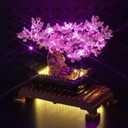 Upgraded Led Light Kit Compatible with Lego Bonsai Tree, Features Cherry Blossom Flowers Building Set, Lights Decoration Compatible with Lego 10281 (Model Not Included)
