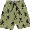 Lazy One Pajama Shorts for Men, Men's Pajama Bottoms, Soft Shorts with Pockets, Sleepwear (L)