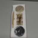 French Gold Taper Candle Holders for Wedding Table Centerpiece,Tall Taper Candlestick Holders Bulk Set of 6,Metal Candle Stick Holders for Dinning or Mantel Centerpiece,Party Home Decor