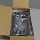 VCE Brush Wall Plate with Mounting Bracket 3-Pack, Cable Pass Through Insert Single Gang Wall Cover for Low Voltage Cables, Cord Hider for Wall Mount TV, Home Theater System, White