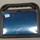 MENZO Kids Case for 10-inch Tablet (2023/2021 Release,13th/11th Generation), Lightweight Shockproof Built-in Screen Protector with Handle Stand, Black