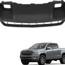 munirater Front Bumper Lower Skid Plate Plastic with Tow Hook Holes Replacement for 2015-2020 Colorado GM1095206 22891697