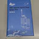 AQQA Electric Sponge Filter for Aquarium  Quiet USB Powered Breeding & Shrimp Filter with Bio Ceramic Media, Adjustable Air Intake & 360 Rotatable Outflow (110V Adapter Included) (S)