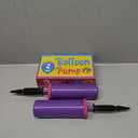 Balloon Pump Hand Held, Inflator Air Pump for Balloons - 2Way Dual Action, 2Pack: Friends can Help - Easy to Use - Sturdy Ballon Inflator Pump