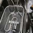 OVENTE Electric Deep Fryer 2L Capacity, Lid with Viewing Window, Adjustable Temperature, Removable Frying Basket & Cool Touch Handle, 1500W Power, Easy to Clean Stainless Steel Body, Copper FDM2201CO