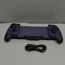 Gammeefy Hall Effect Joystick (No Drift) Switch Joypad for Nintendo Switch/OLED, Full-Size Grip Wireless Pro Controller with 9 Color Lights, Ideal for Those Who Prefer Handheld Mode, Game Boy Color (6.2"/7", Spider silk)