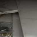 End Table 3 Tiers 2pcs White Marble Wood Nightstand with Storage Ladder Shelf,Industrial Sofa Side Table for Small Space, Modern Trapezoid Plant Stand in Living Room Bedroom,Gold Metal Frame