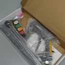 Pressure Washer Gun with Swivel, with Replacement Wand Extension, with M22 14mm & 15mm Fitting, 3/8" Quick Connect Plug, 5 Nozzle Tips with Nozzle Holder, 5000PSI, 41 Inch, Stainless Steel