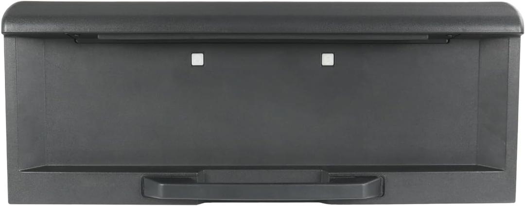 Rear Tailgate License Plate Pocket Panel Replacement for Hummer H2 2003-2005, Replace 15135441 (Black)