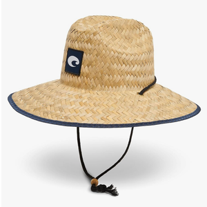 Costa Del Mar Unisex Adult Costa Lifeguard Straw Hat, Pack of 2