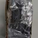 CADARA Fireplace Blocker Blanket Stops Heat Loss, Magnetic Fireplace Draft Stopper, Indoor Fire Place Draft Cover with Hook and Loop Tapes, Cold Air Blocker Save Energy, Black 36" W x 26" H