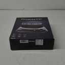 OVENTE Countertop Infrared Single Burner, 1000W Electric Hot Plate with 7 Ceramic Glass Cooktop, 5 Level Temperature Setting & Easy to Clean Base, Compact Stove for Home Dorm Office, Black BGI101B