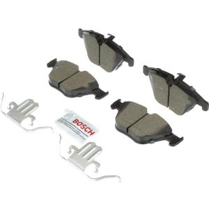 BOSCH BC1260C QuietCast Premium Ceramic Disc Brake Pad Set - Compatible with Select BMW 323i, 328i, 328i xDrive, 328xi, X1; FRONT