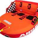 Airhead Mable Inflatable Towable Tube, 1-3 Rider Models, Dual Tow Points, Full Nylon Cover, EVA Foam Pads, Patented Speed Valve, Boat Tubes and Towables
