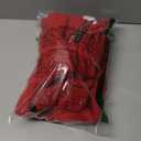 KYEESE Dog Sweater Warm Dog Sweater Turtleneck Large Pet Sweater with Gingham Patchwork Comfy Pet Coat for Fall Winter Cold Weather Soft Pullover Dogs Sweaters for Large Dogs (3XL60-80lbs, 2# Red)