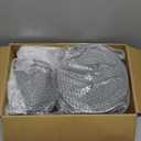 FLOWERCAT 200PCS Dark Green Plastic Plates Disposable Plates for Party - Heavy Duty Plastic Plates - 10" &7" Plate for 100 Guests New Year Parties and Events