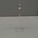 Tall Candlestick Holders Acrylic Clear Taper Candle Stand Bundle for Table Centerpiece Suitable for 3/4 & 7/8 Inch Electronic LED Candles for Home Decor Wedding Party (6 PCsTaper Candle Holders)