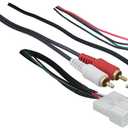 Metra Toyota 20-pin Steering Wheel Control Add-on Harness with RCA