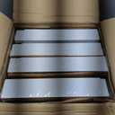 Seinloes 4Pack Expandable Pull Out Cabinet Organizer 21"Deep with Raising Pad for Framed Cabinets,Slide Out Drawers with 4pcs Divider Racks,Roll Out Shelves Adhesive,Adjustable Width 12.05"-20.4"White