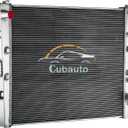 CR13399 Aluminum Radiator for 2011-16 Chevy Silverado 2500 HD 3500 HD Crossflow Radiator for GMC Sierra 2500 3500 HD 6.6L Duramax Diesel.LML 3 Row Radiators