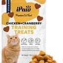 Soft & Delicious Cat Treats: Grain-Free Chicken & Cranberry, Easy to Digest. Healthy Kitten Snacks! , EXP 22/JAN/2026