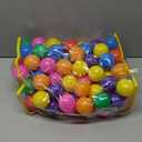 Ball Pit Balls Phthalate Free BPA Free Crush Proof Plastic - 7 Bright Colors in Reusable Play Toys for Kids with Storage Bag