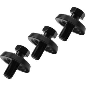 532193003 Blade Bolt Washer Compatible with Husqvarna AYP Craftsman Lawnmower Blades Hold Bolts 1-1/4" X 7/16"-20, 539107522 532174365 532-1930-03 193003 174365 14457, 3 Pack, Black