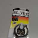 Master Lock Heavy Duty Disc Padlock [Combination] [Stainless Steel] [Outdoor] M40EURDNUM - Best Used for Storage Units, Sheds, Garages, Trailers and More