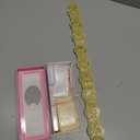 ShiDianYi Ivory Wedding Belt and Sash with Pearls and Rhinestones (Yellow)