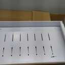 PAKETA 4 Pack Expandable Pull Out Cabinet Organizer, 21'' Deep Pull Out Drawers for Cabinets,Upgrade 3 Slide Rails Sliding Drawer for Kitchen Cabinet Organizer with Adhesive Nano Film (White)