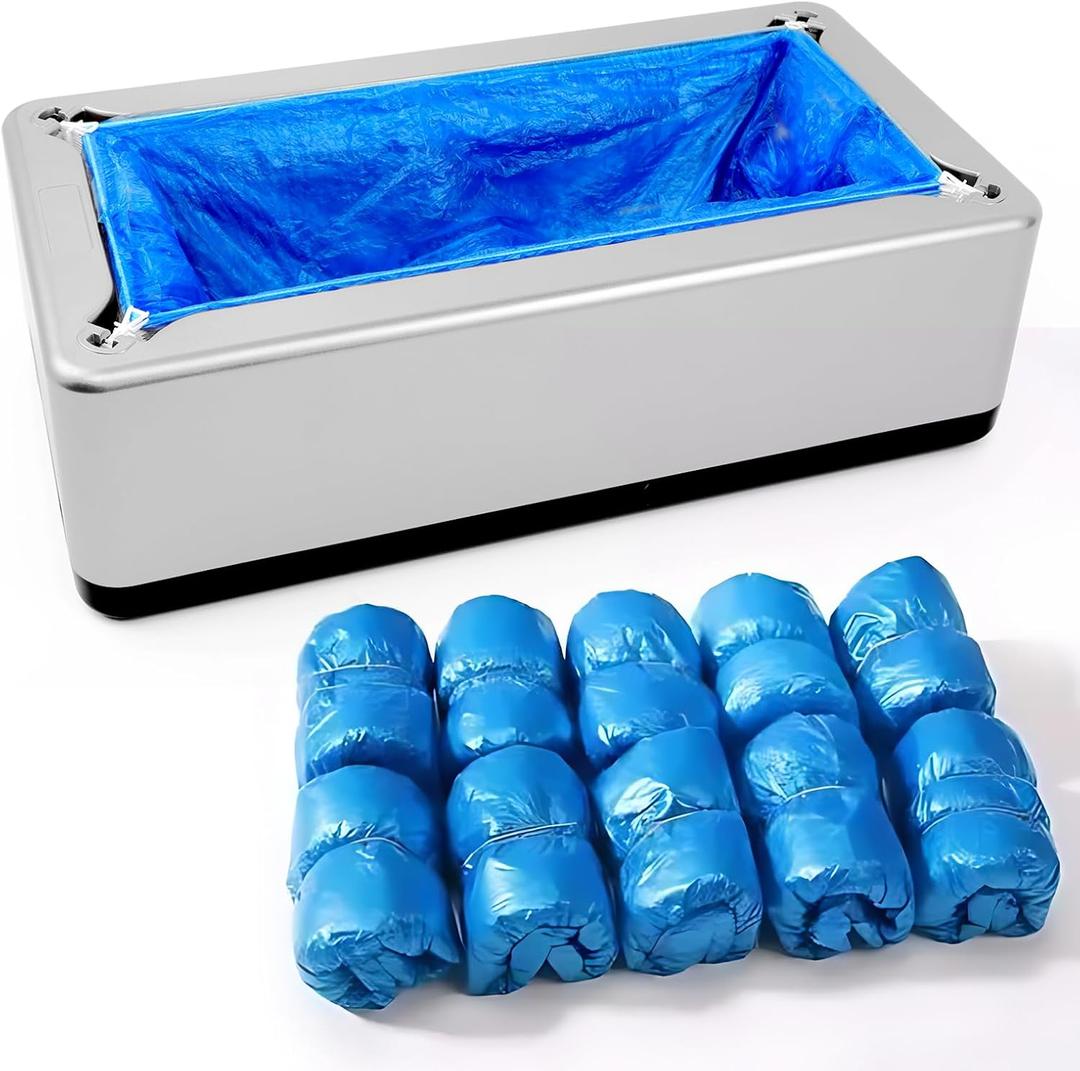 Shoe Cover Dispenser with 200pcs Shoe Covers Disposable