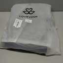 LOVEVOOK Laptop Tote for Women - 15.6 Inch Faux Leather Laptop Bag with Clutch, Large Capacity Office Purse Computer (Black)