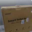 KERDE Electric Bidet Toilet Seat,Bidets For Existing Toilets,Rlongated,One-click Intelligent Operation, Warm Water Cleaning,Slow Close,Seat Cushion Keep Constant Temperature In Winter (Armrest)
