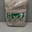 JELLYMONI Cotton Duvet Cover Queen Size - 100% Washed Cotton Comforter Cover, 3 Pieces Breathable Soft Bedding Set with Zipper Closure (Linen Grey, Queen 90"x90")