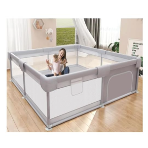 Baby Playpen Play Pens for Babies and Toddlers Baby Fence Baby Play Yards for Indoor & Outdoor with Breathable Mesh Anti-Fall Playpen