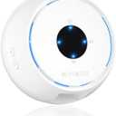 2025 WiFi Extender Signal Booster for Home, WiFi Booster Covers up to 4500sq.ft and 30+ Devices, Internet Repeater for Home & Outdoor White