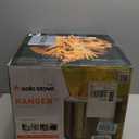 Solo Stove Ranger Fire Pit Bundle | Portable & Smokeless | Includes Stand, Lid & Shelter | Ideal for 24 People | Stainless Steel, 15"x15", 22lbs