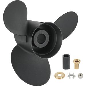 48-832832A45 Outboard Boat Propeller 14 1/4 x 21 Pitch Replacement for Mercury Engines 135-300HP, 15 Spline Tooth, RH 14.25 X 21P