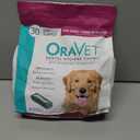 ORAVET Dental Chews for Dogs, Oral Care and Hygiene Chews (Large Dogs, Over 50 lbs.) Pink Pouch, 30 Count (Pack of 1)