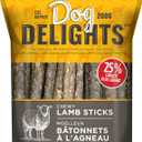 Dog's Delights Chewy Lamb Sticks, 1.25kg, Dog Treats