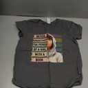 Never Underestimate a Girl with a Book Malala Yousafzai T-Shirt, Size: Small