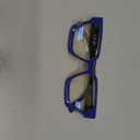 livho Oversized Eyewear Frame for Woman and Men - Rectangle Fashion Glasses for Computer, Chic Preppy Frame