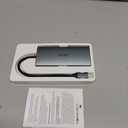 Acer USB C Hub with 4k HDMI, 9-in-1 USB C to Ethernet Adapter, 5Gbps USBA 3.0 Docking Station, VGA Splitter, SD Card Reader, PD 100W Charging for MacBook, Acer, Laptops, Surface and More