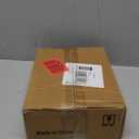 4oz Glass Jars with Lids, HOA Kinh 12 Pack Green Frosted Glass Jars with Lid Empty Cosmetic Containers Round Airtight Glass Jar with Black Lids for Storing Lotions, Powders, and Ointments